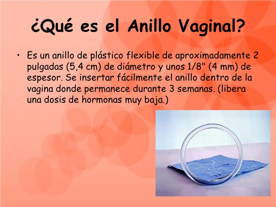 El anillo anticonceptivo ppt video online descargar